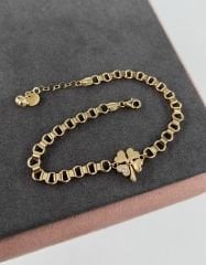 14 AYAR ALTIN YONCA BİLEKLİK