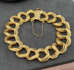 22 AYAR ALTIN SAMANYOLU BİLEKLİK