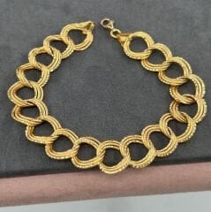 22 AYAR ALTIN SAMANYOLU BİLEKLİK