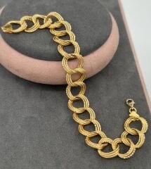 22 AYAR ALTIN SAMANYOLU BİLEKLİK