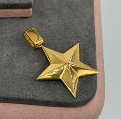 22 AYAR ALTIN YILDIZ KOLYE UCU