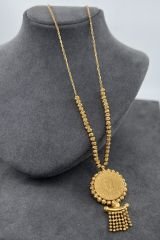 22 AYAR ALTIN ÇEYREK DORİKA TOPLU KOLYE