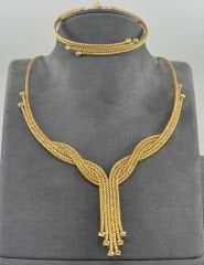 22 AYAR ALTIN KALZE SET