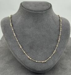 14 AYAR ALTIN DORİKA TOPLU KOLYE