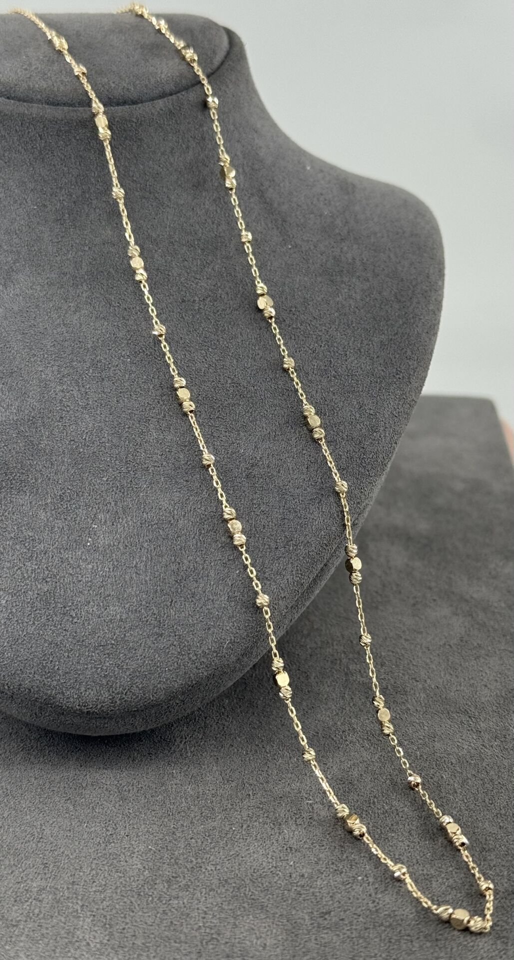 14 AYAR ALTIN DORİKA TOPLU KOLYE