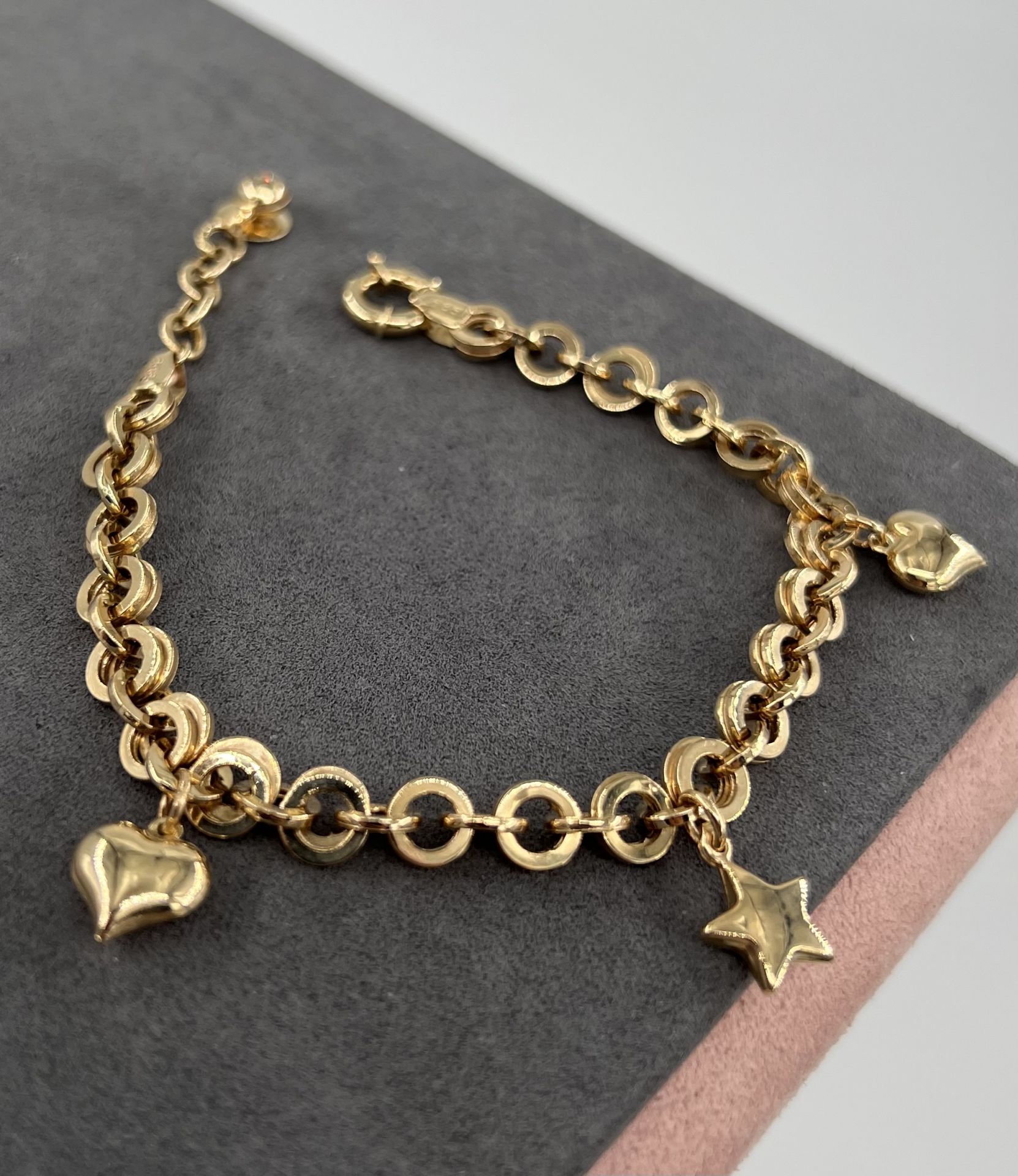 14 AYAR ALTIN ŞANS BİLEKLİK