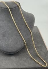 14 AYAR ALTIN PALMİYE ZİNCİR 60 CM UZUNLUK