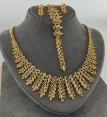 22 AYAR ALTIN BAŞAK SET