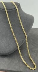 14 AYAR ALTIN HALAT ZİNCİR 55 CM UZUNLUK