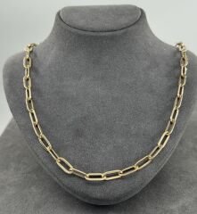 14 AYAR ALTIN ATAÇ ZİNCİR 55 CM UZUNLUK