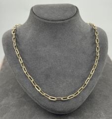 14 AYAR ALTIN ATAÇ ZİNCİR 55 CM UZUNLUK