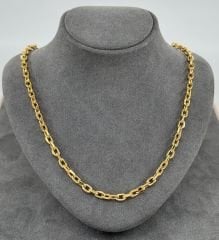22 AYAR ALTIN ZİNCİR 60 CM UZUNLUK