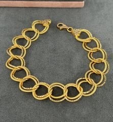 22 AYAR ALTIN SAMANYOLU BİLEKLİK