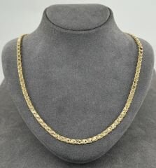 14 AYAR ALTIN PULLU ZİNCİR 60 CM UZUNLUK