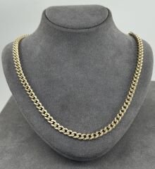 14 AYAR ALTIN GURMET ZİNCİR 60 CM UZUNLUK