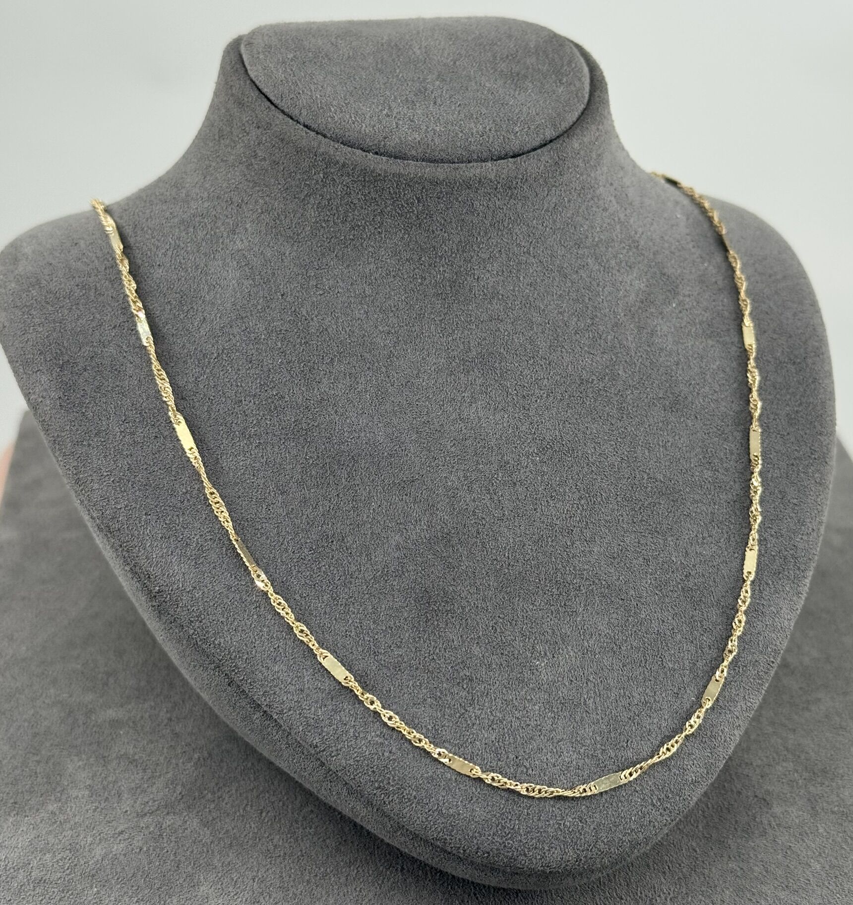 14 AYAR ALTIN ZİNCİR 55 CM UZUNLUK