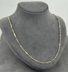 14 AYAR ALTIN ZİNCİR 55 CM UZUNLUK
