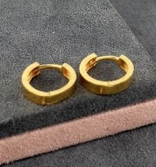 22 AYAR ALTIN 1.2 ÇAPLI HALKA KÜPE