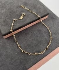 14 AYAR ALTIN DORİKA TOPLU BİLEKLİK