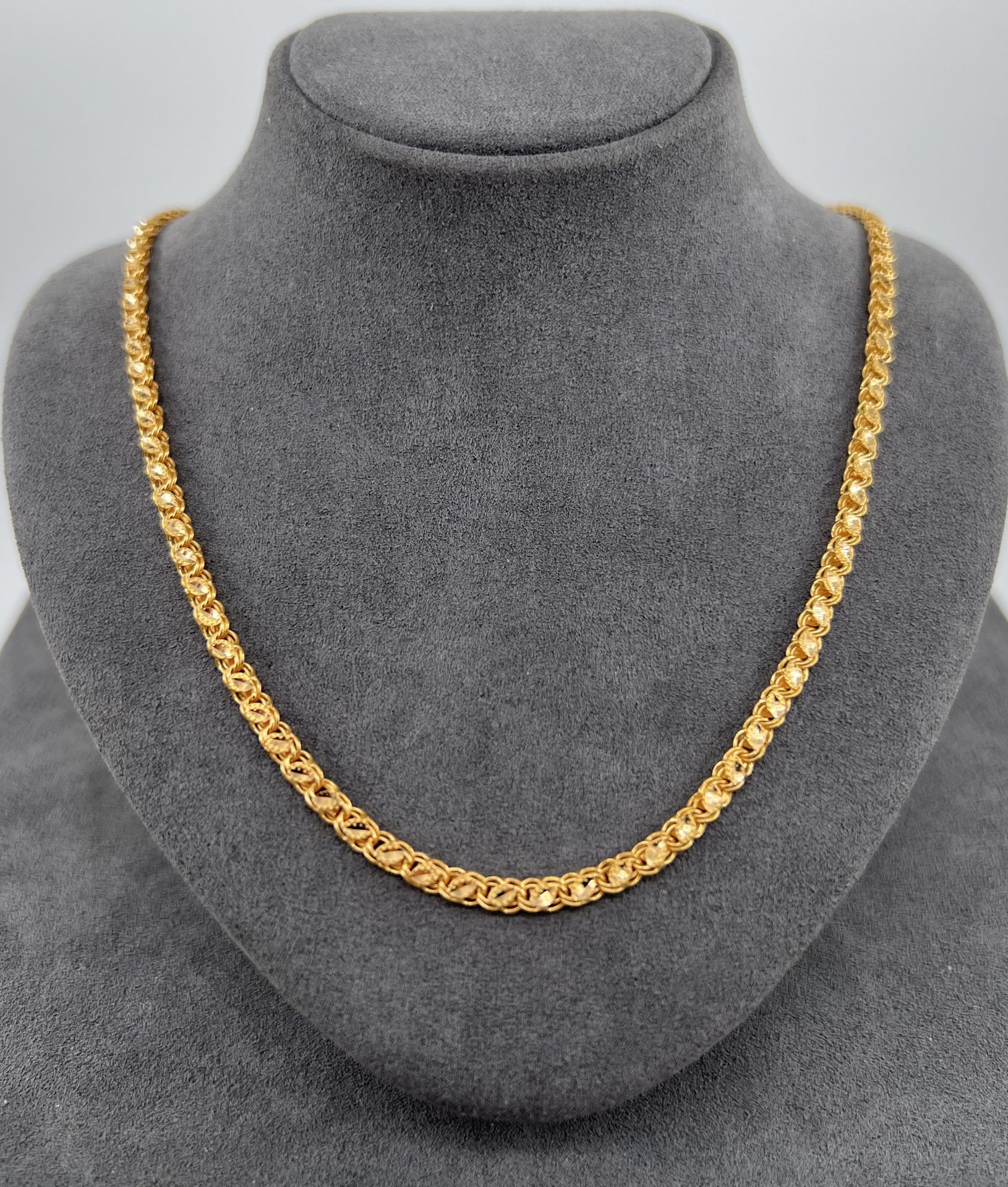 22 AYAR ALTIN KALEMLİ PULLU ZİNCİR