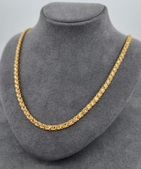 22 AYAR ALTIN KALEMLİ PULLU ZİNCİR