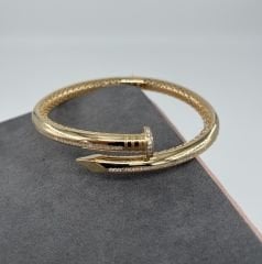 14 AYAR ALTIN ÇİVİ BİLEKLİK