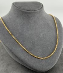 22 AYAR ALTIN ZİNCİR 60 CM UZUNLUK