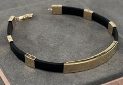 14 AYAR ALTIN ERKEK BİLEKLİĞİ