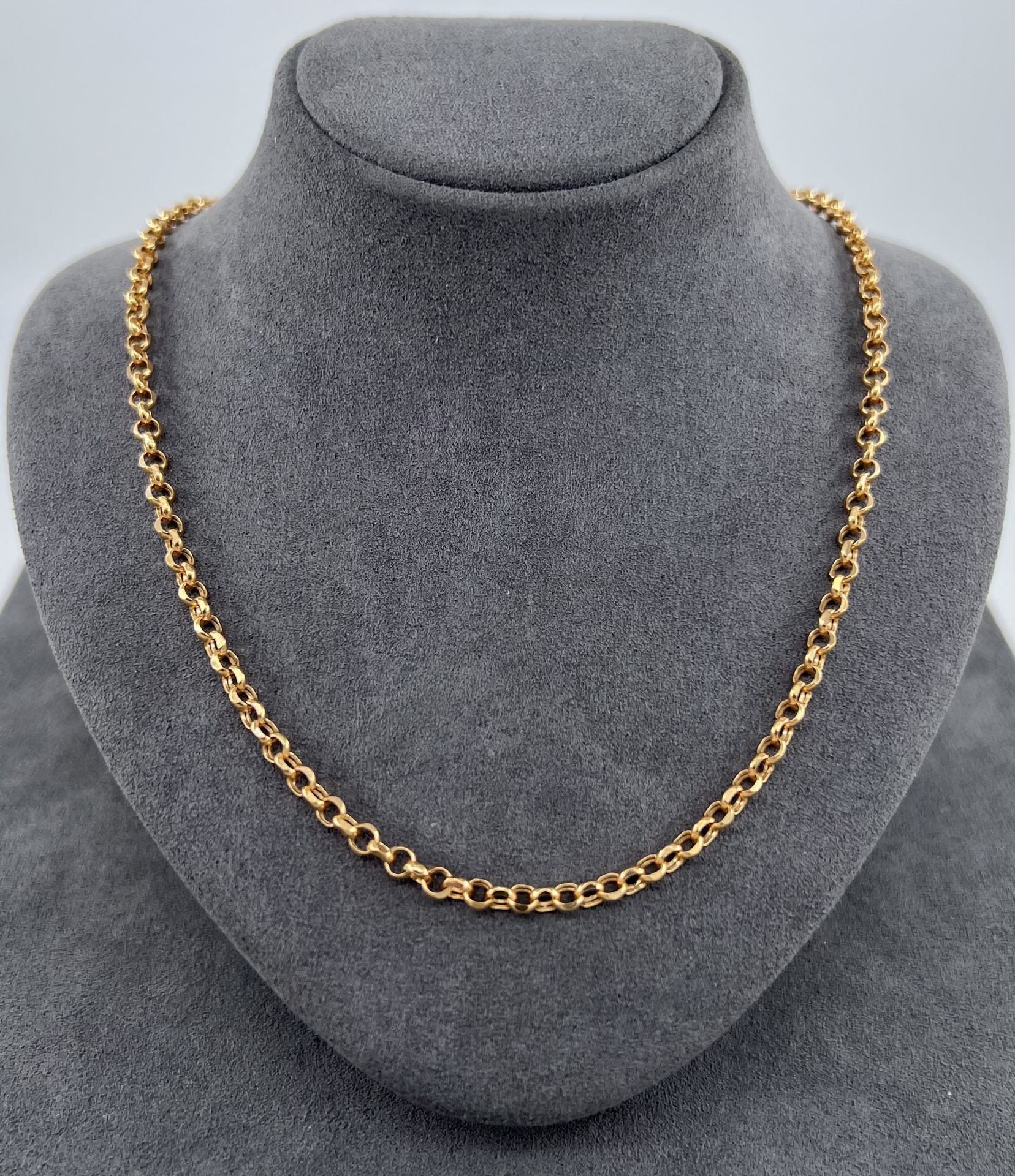 22 AYAR ALTIN DOCH ZİNCİR 55 CM UZUNLUK