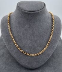 22 AYAR ALTIN DOCH ZİNCİR 55 CM UZUNLUK