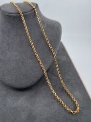 22 AYAR ALTIN DOCH ZİNCİR 55 CM UZUNLUK