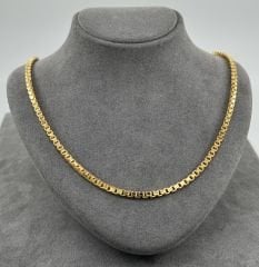 22 AYAR ALTIN ZİNCİR 60 CM UZUNLUK