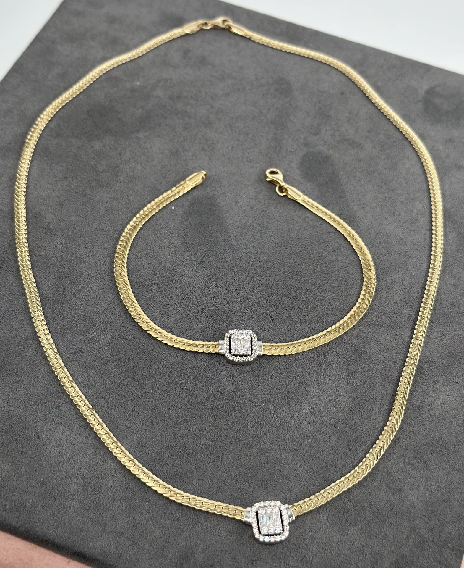 14 AYAR ALTIN BAGET SET