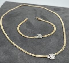 14 AYAR ALTIN BAGET SET