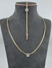 14 AYAR ALTIN BAGET SET