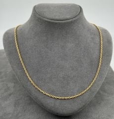 22 AYAR ALTIN ZİNCİR 60 CM UZUNLUK