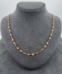 22 AYAR ALTIN SİNGAPUR ZİNCİR 48 CM UZUNLUK