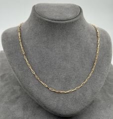 22 AYAR ALTIN ATAÇ ZİNCİR 55 CM UZUNLUK