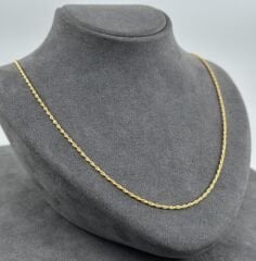 14 AYAR ALTIN 50 CM HALAT ZİNCİR
