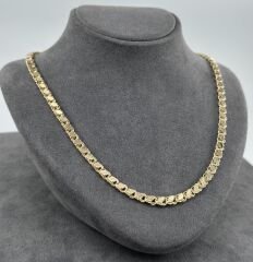 14 AYAR ALTIN PULLU ZİNCİR 65 CM UZUNLUK