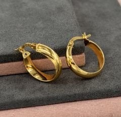 22 AYAR ALTIN 2.2 ÇAPLI HALKA KÜPE