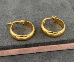 22 AYAR ALTIN 2.2 ÇAPLI HALKA KÜPE