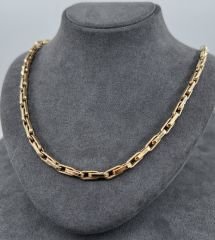 14 AYAR ALTIN ERKEK ZİNCİRİ 60 CM UZUNLUK