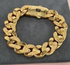 22 AYAR ALTIN İŞLEMELİ GURMET BİLEKLİK