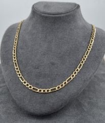 14 AYAR ALTIN FİGARO 60 CM UZUNLUK