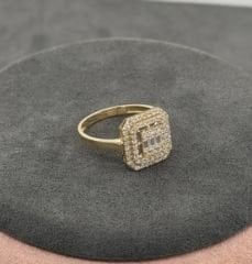 14 AYAR ALTIN BAGET YÜZÜK