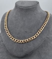 14 AYAR ALTIN ERKEK ZİNCİR 45 CM UZUNLUK