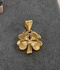 22 AYAR ALTIN YONCA KOLYE UCU