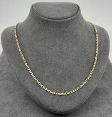 14 AYAR ALTIN ZİNCİR 55 CM UZUNLUK