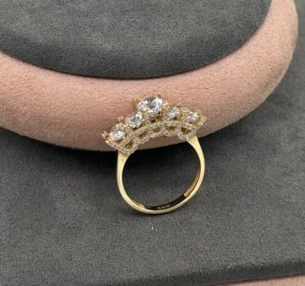 14 AYAR ALTIN  BEŞTAŞ YÜZÜK